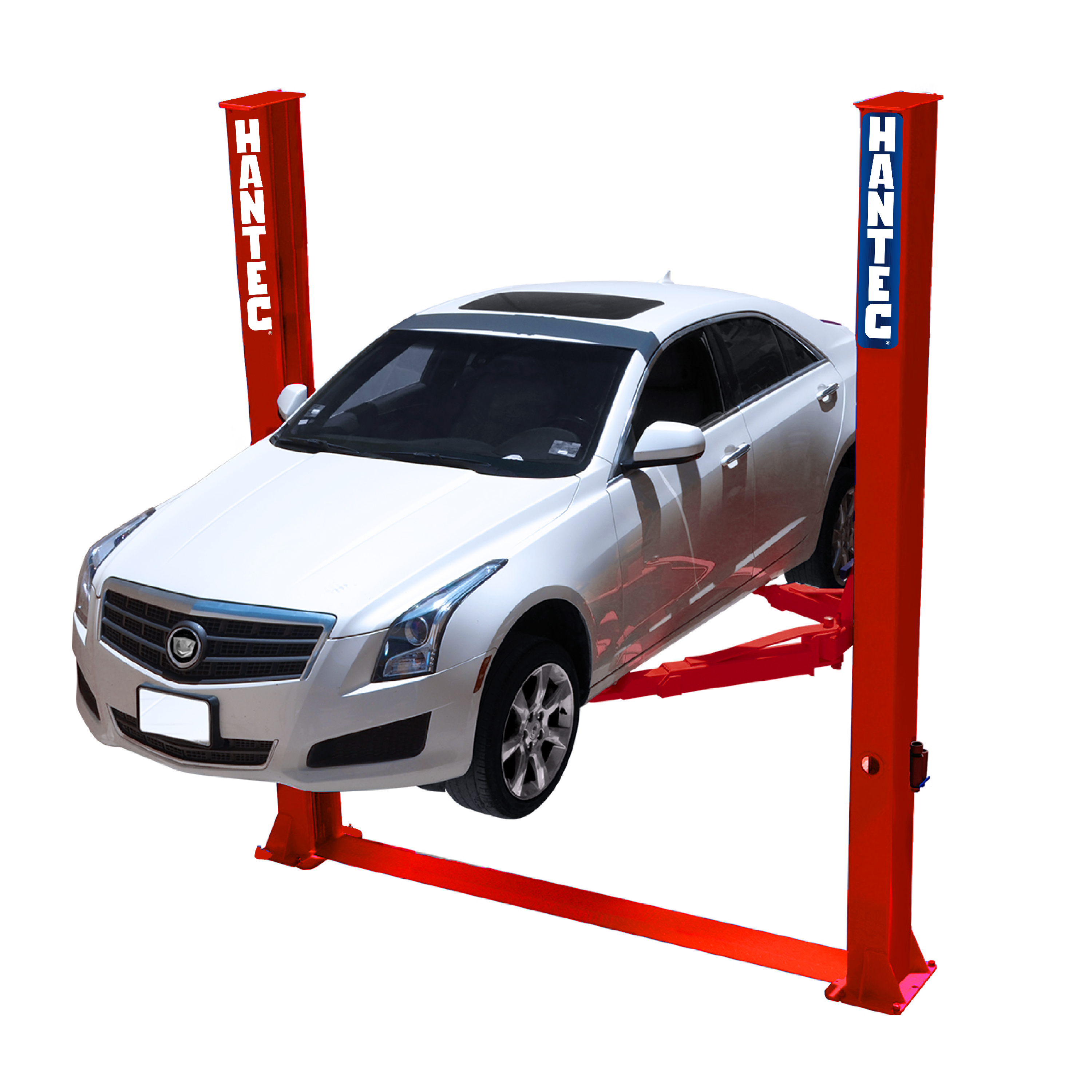 Rampa Automotriz Hidráulica 2 Postes Altura Libre 10,500 Lb 220V