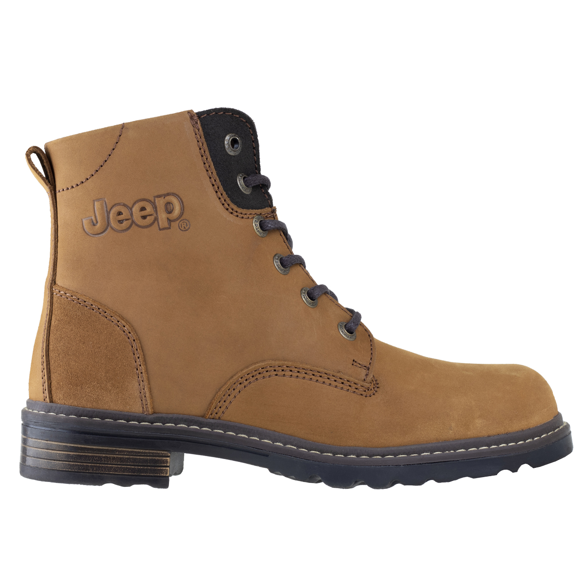 BOTAS DE VESTIR PARA HOMBRE JEEP CONFORT 20102 NOBUCK BRONCE