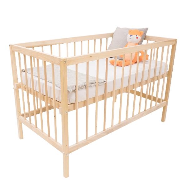 Cuna Para Bebe Nórdica Corral De Madera Importada Montessori