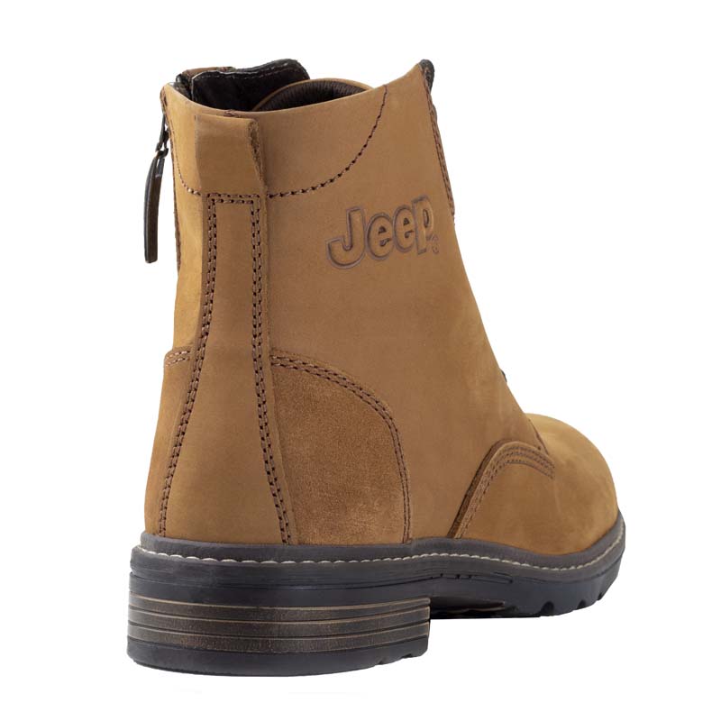 BOTAS DE VESTIR PARA HOMBRE JEEP CONFORT 20102 NOBUCK BRONCE.