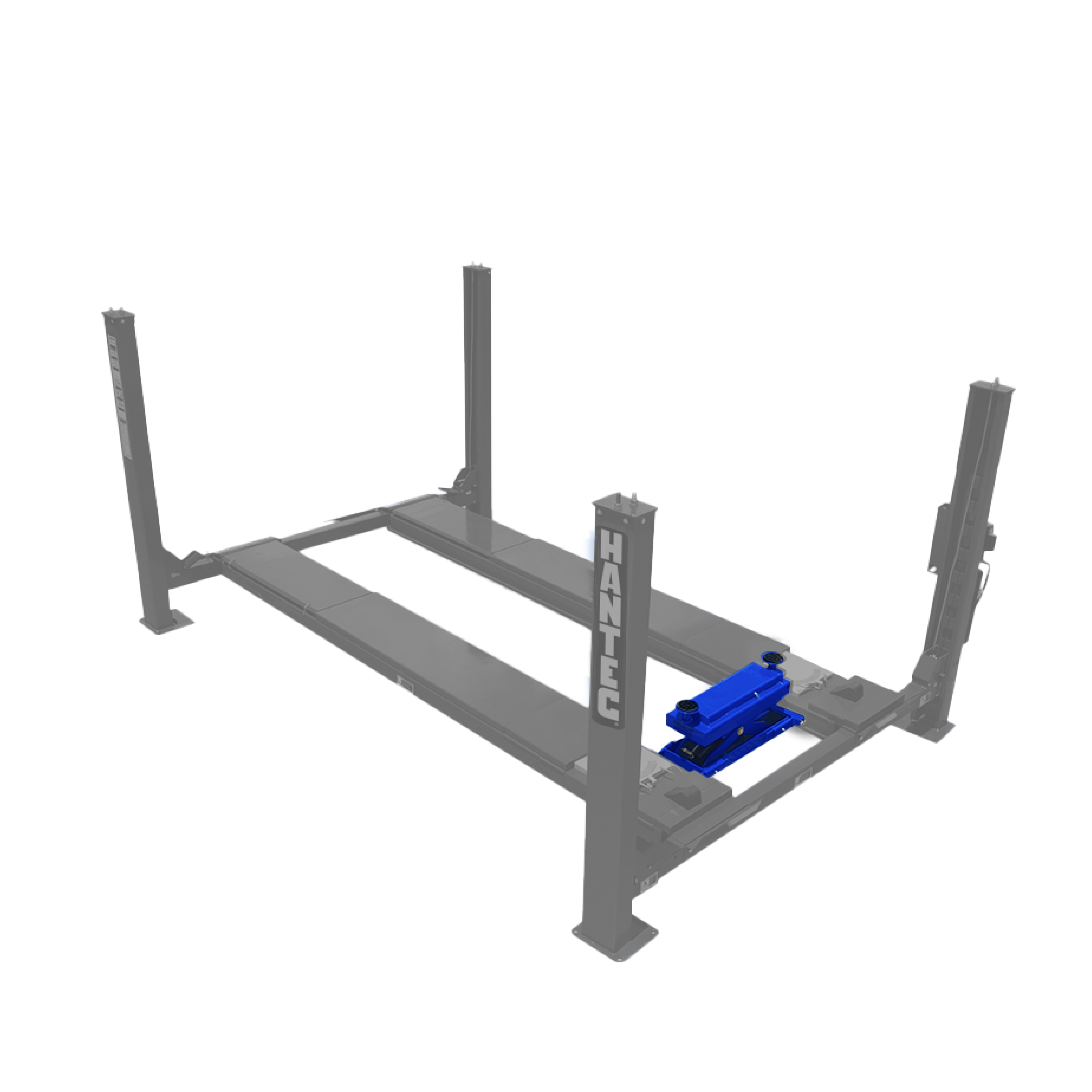 Rolling Jack para Rampa Cuatro Postes Alineacion