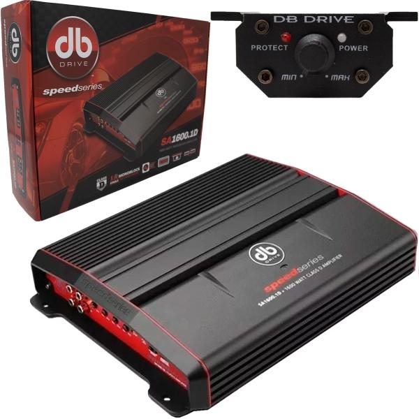 Amplificador Monoblock DB Drive SA1600.1D 1600 Watts Cl ... 