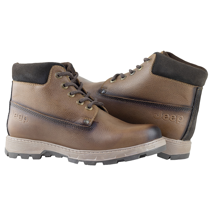 BOTAS URBANAS JEEP PARA HOMBRE 16502 GRANEADO BRONCE CONFORT.