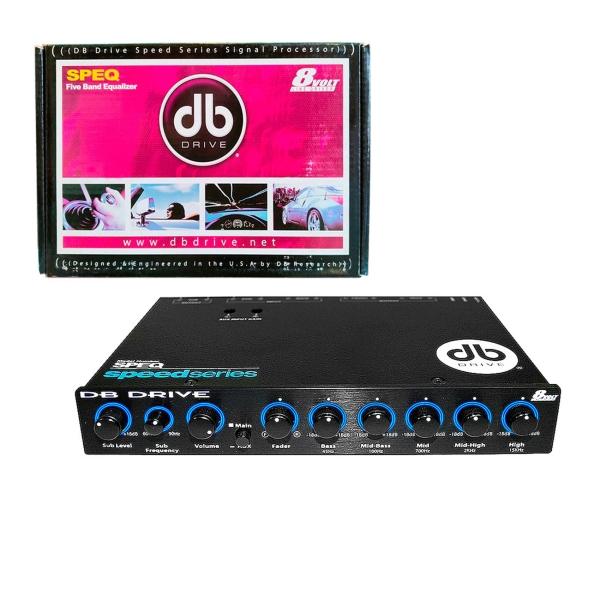 Ecualizador Paramétrico 5 Bandas DB Drive SPEQ 8 Volts ... 