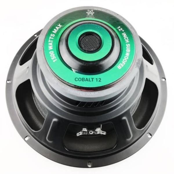 Subwoofer Doble Bobina Atomic Audio COBALT12 1500 Watts 12 Pulgadas 4 Ohms 750 Watts RMS High SPL y  