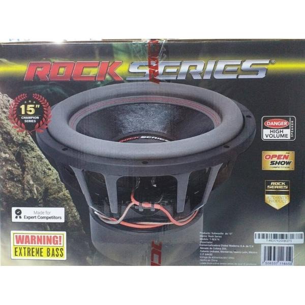 Subwoofer Open Show Competition Rock Series T-REX7K 7000 Watts 15 Pulgadas 2 +2 Ohms DVC 