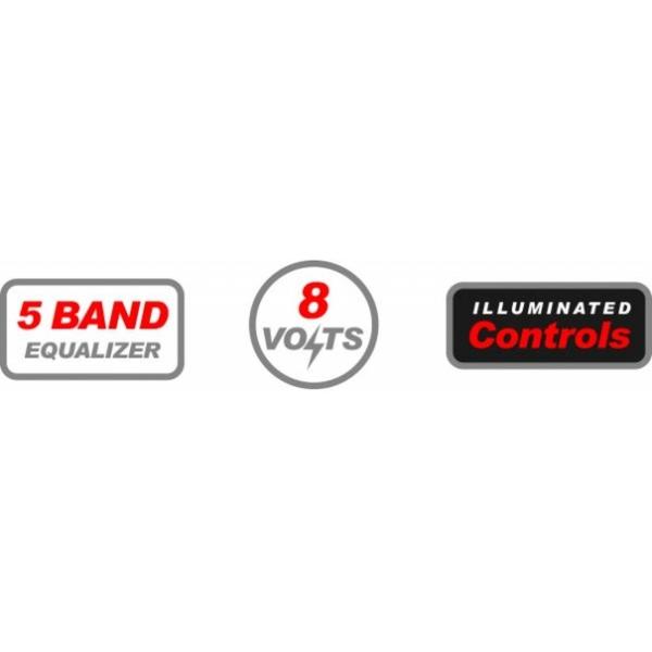 Ecualizador Paramétrico 5 Bandas DB Drive SPEQ 8 Volts ... 