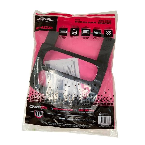 Frente Adaptador Dodge Ram Trucks 2002-2005 Metra 95-6522b 