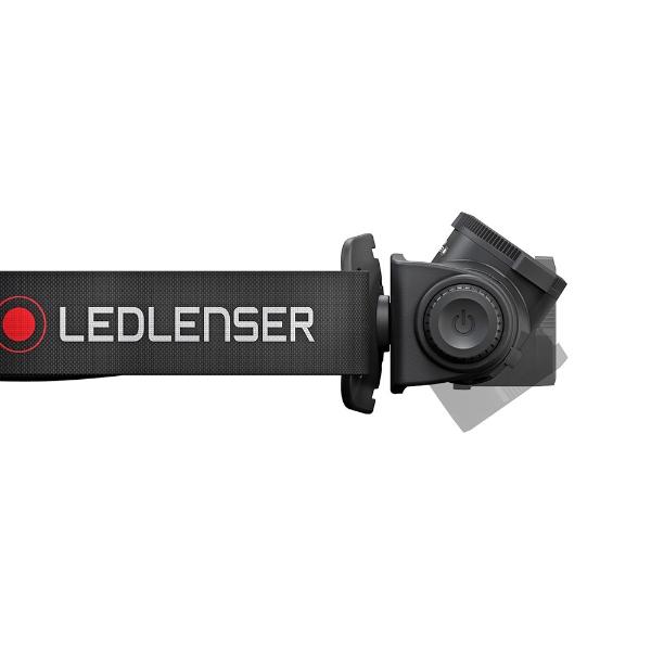 Linterna Recargable de Cabeza H5R CORE Negra Ledlenser
