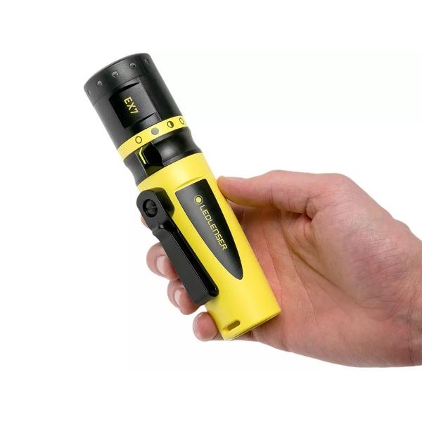 Linterna Industrial Antiexplosiva EX7 Amarilla Ledlenser