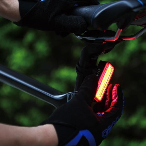 Luz Trasera Recargable para Bicicleta RN 100 TL Negra Olight