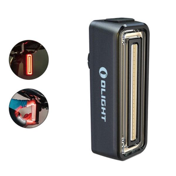 Luz Trasera Recargable para Bicicleta RN 100 TL Negra Olight