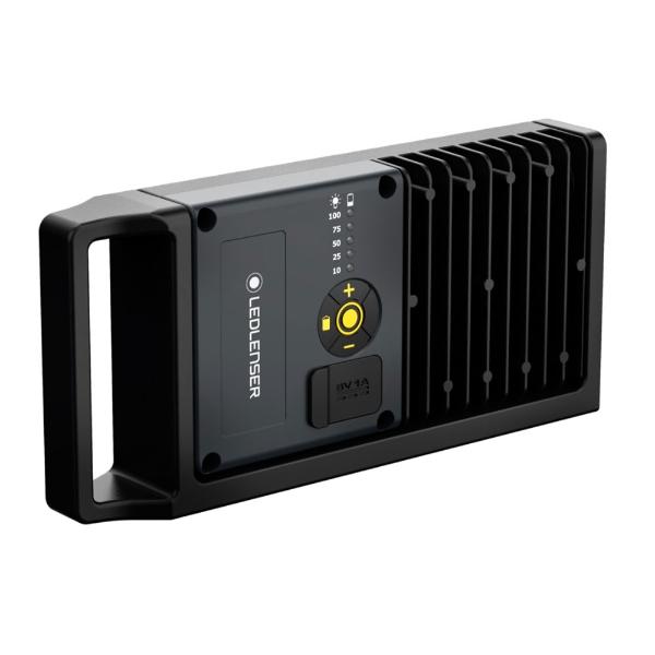 Lámpara Recargable de Trabajo iF4R Negra Ledlenser