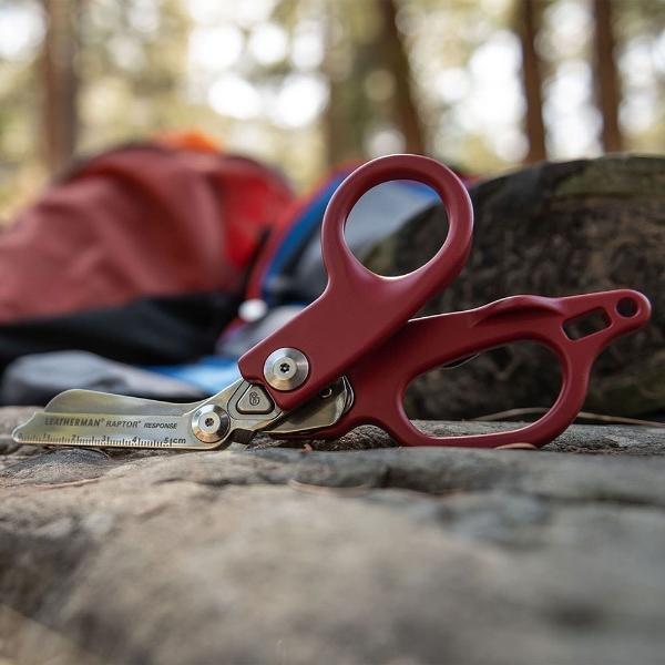 Tijera Paramédica RAPTOR RESPONSE Roja Leatherman