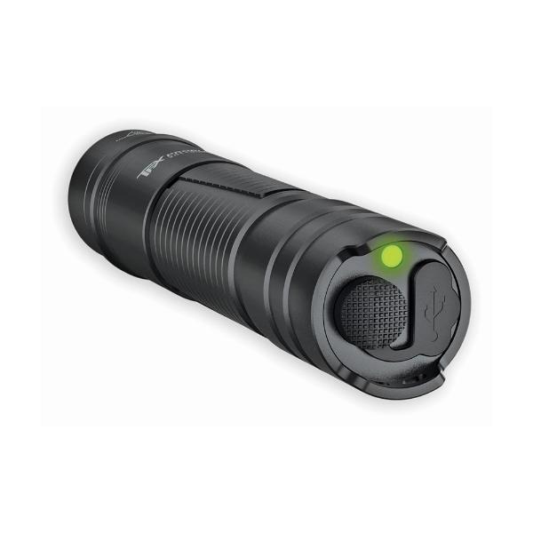 Linterna Recargable de Cabeza H5R CORE Negra Ledlenser