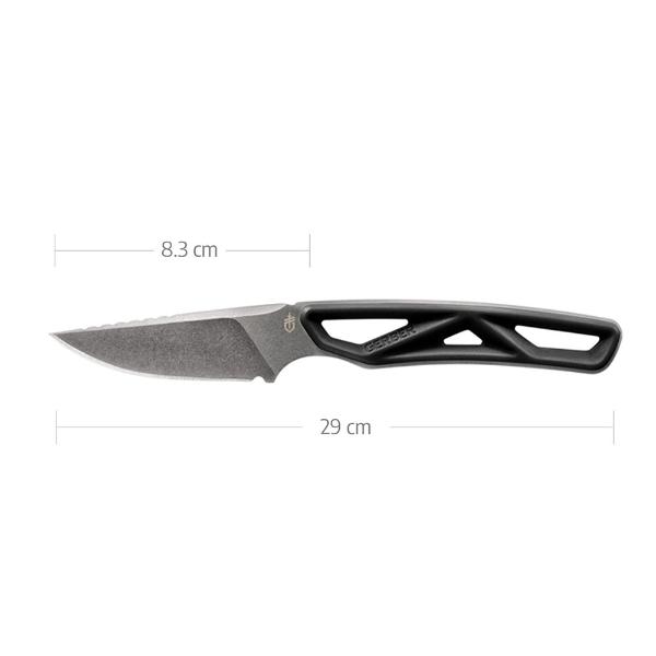 Cuchillo Liso EXO-MOD CAPER Negro Gerber