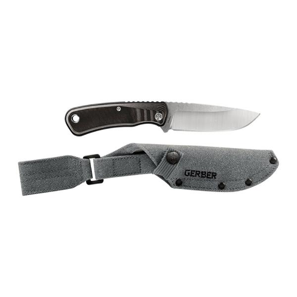 Cuchillo Liso DOWNWIND Negro Gerber
