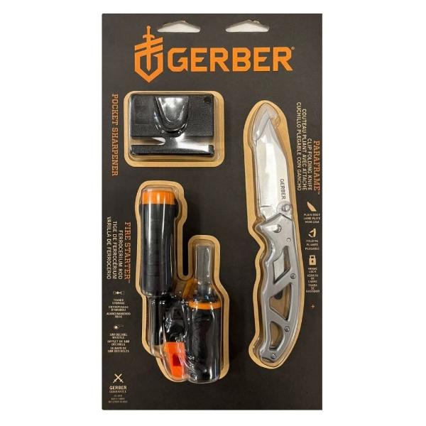 Kit de Navaja y Accesorios IN THE FIELD Naranja Gerber