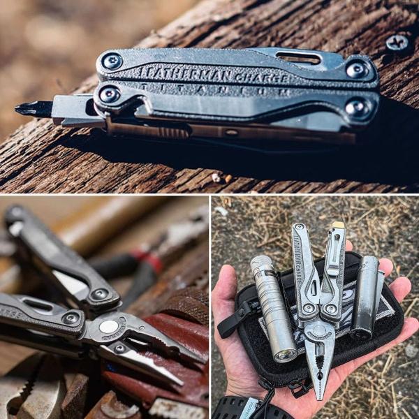 Multiherramienta CHARGE TTI+ Plata Leatherman