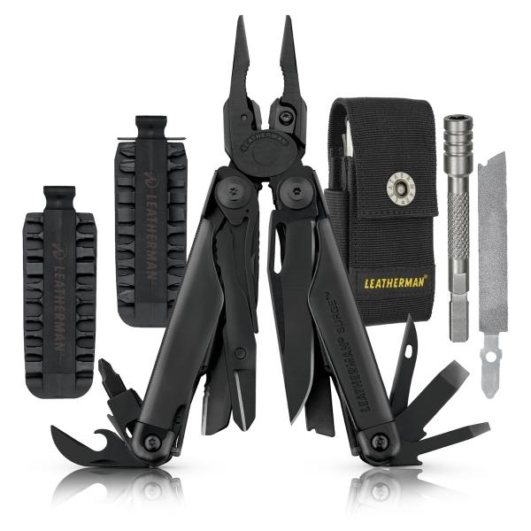 Kit De Multiherramienta Con Accesorios SURGE Negro Leatherman