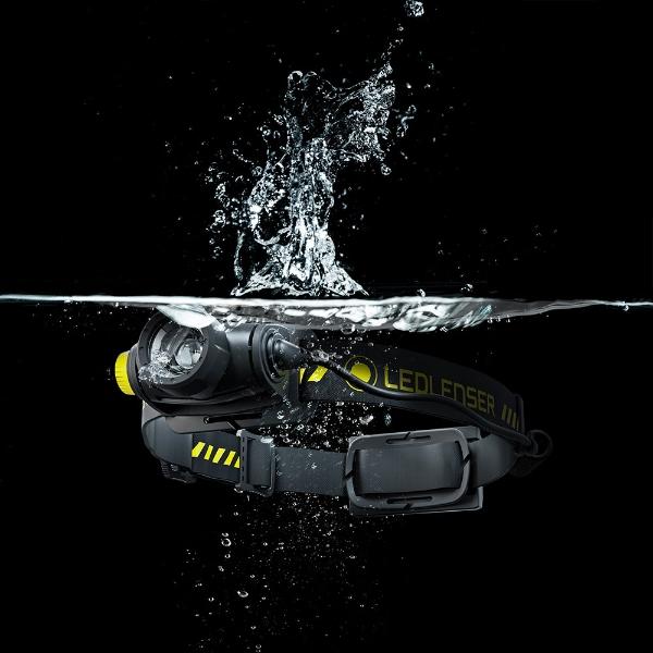 Linterna Recargable de Cabeza H5R WORK Negra Ledlenser