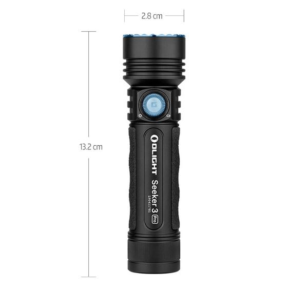 Linterna Recargable de Mano SEEKER 3 PRO Negra Olight