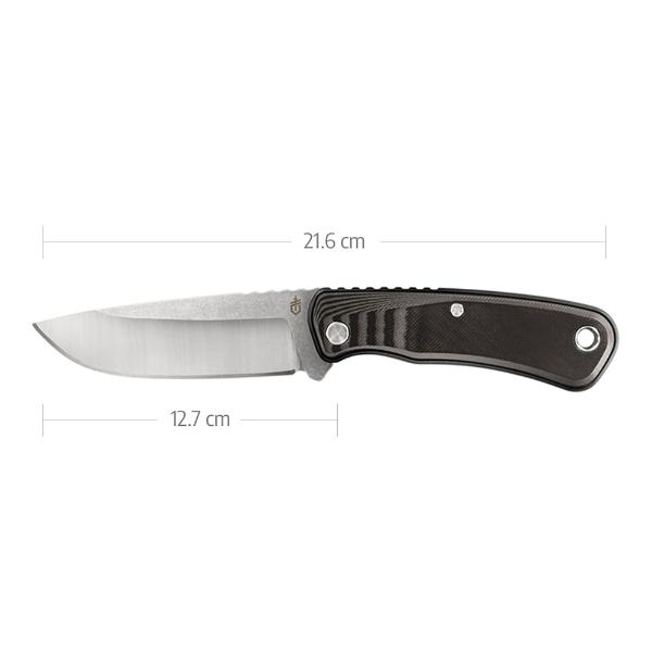 Cuchillo Liso DOWNWIND Negro Gerber