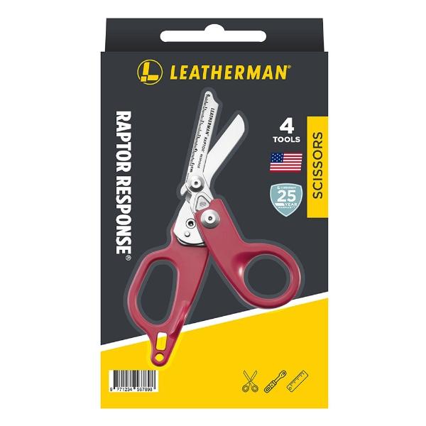 Tijera Paramédica RAPTOR RESPONSE Roja Leatherman
