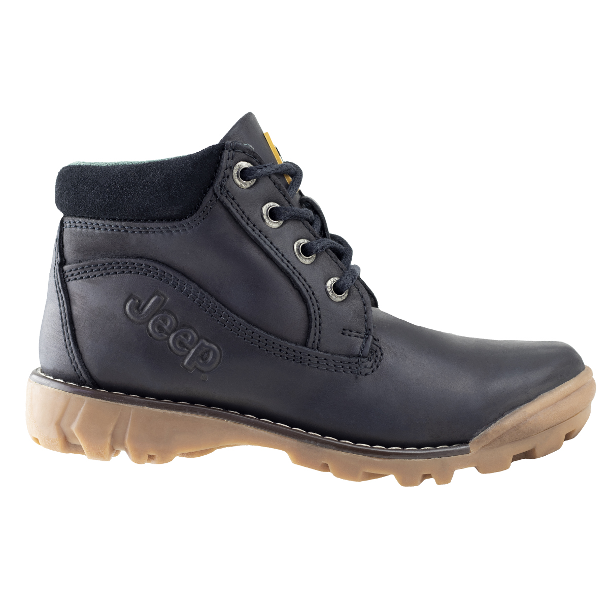 BOTAS PARA NIÑOS URBANAS JEEP BIKER JUVENIL 25522 VAIL NEGRO.