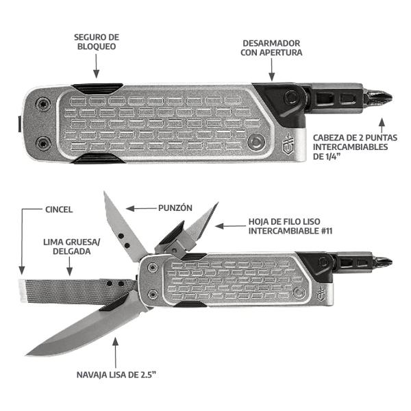 Multiherramienta SIGNAL Aqua Leatherman