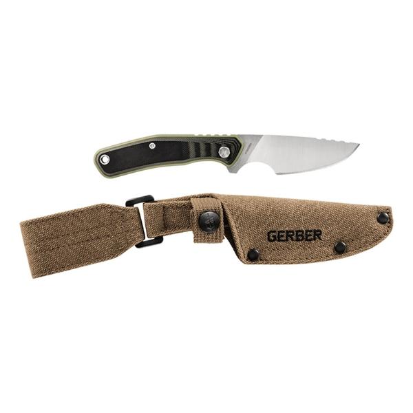 Cuchillo Liso DOWNWIND Verde Gerber