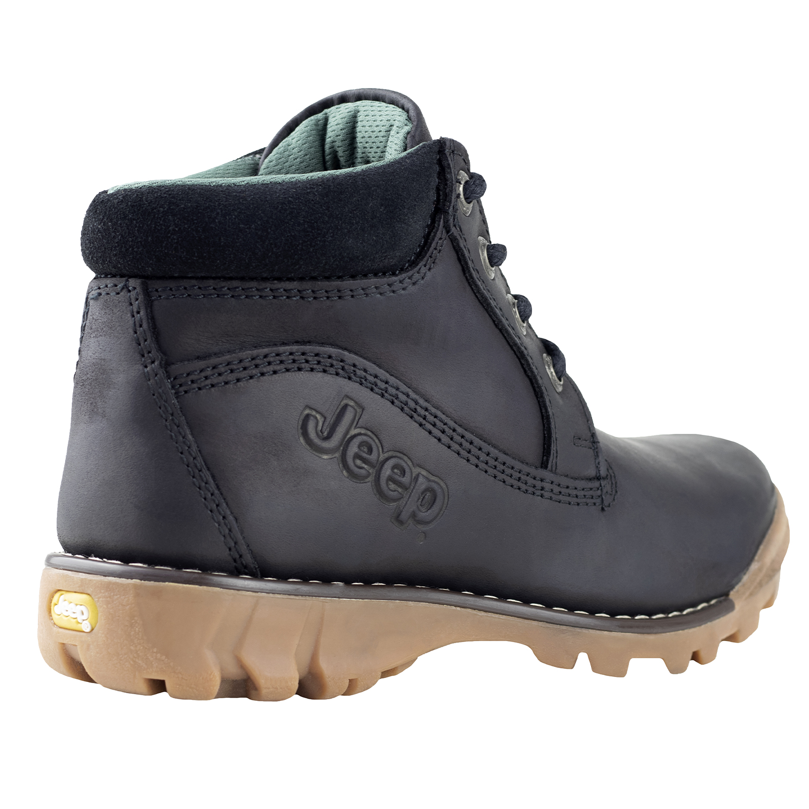 BOTAS PARA NIÑOS URBANAS JEEP BIKER JUVENIL 25522 VAIL NEGRO.