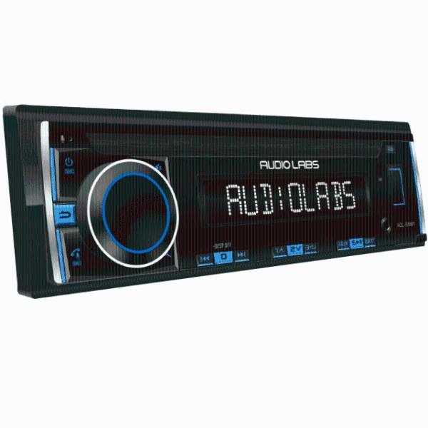 Estéreo 1 DIN Audio Labs ADL-530BT con APP, USB y Bluetooth Control Remoto Iluminación RGB Android i 