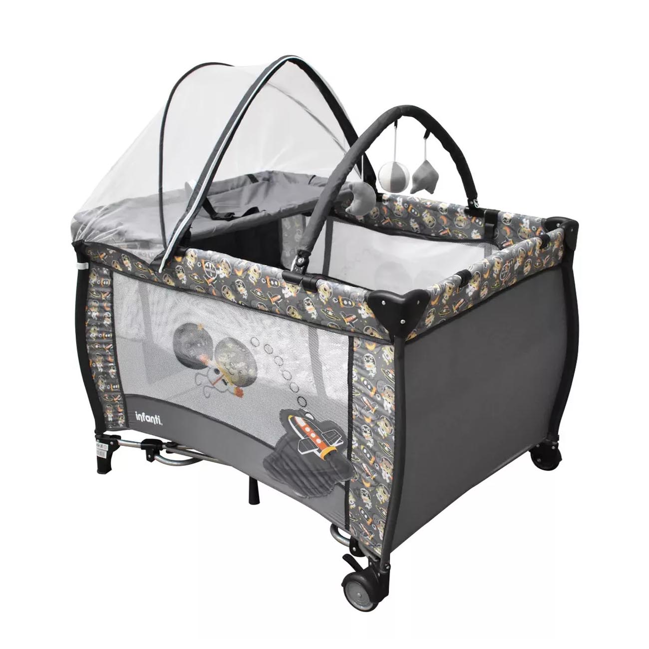 Corral Infanti Miami Space Grey.
