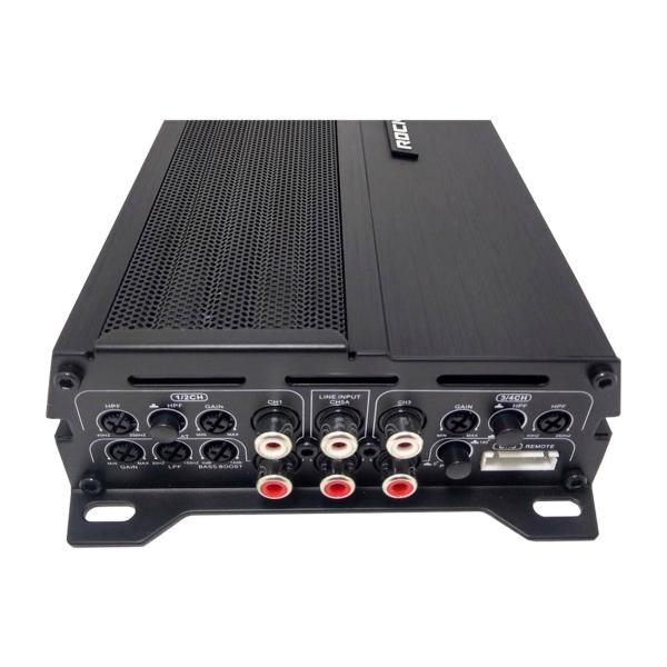 Mini Amplificador 5 Canales Rock Series RKS-P900.5DM 1600 Watts Clase D 2 Ohms 