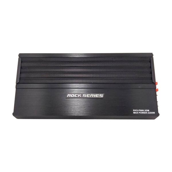 Mini Amplificador 5 Canales Rock Series RKS-P900.5DM 1600 Watts Clase D 2 Ohms 