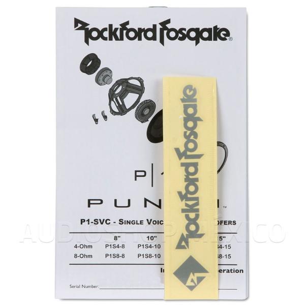 Subwoofer Punch Rockford Fosgate P1s4-10 10 Pulgadas