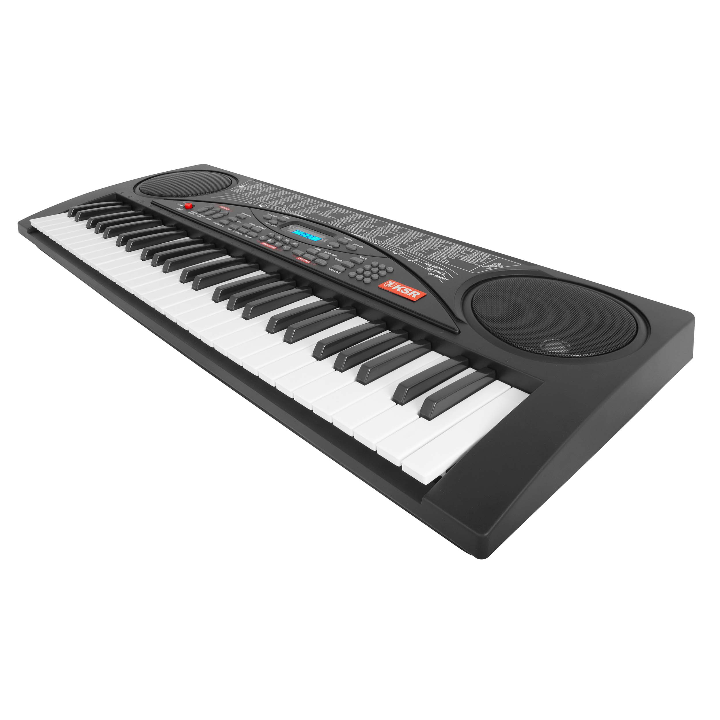 Teclado Musical De 54 Teclas Y Micrófono Kaiser Mtc-5480