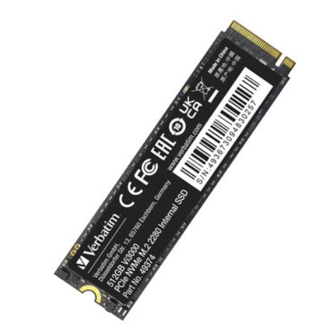 Unidad De Estado Solido Verbatim 512GB Vi3000 SATA III M.2 2280 DM. 