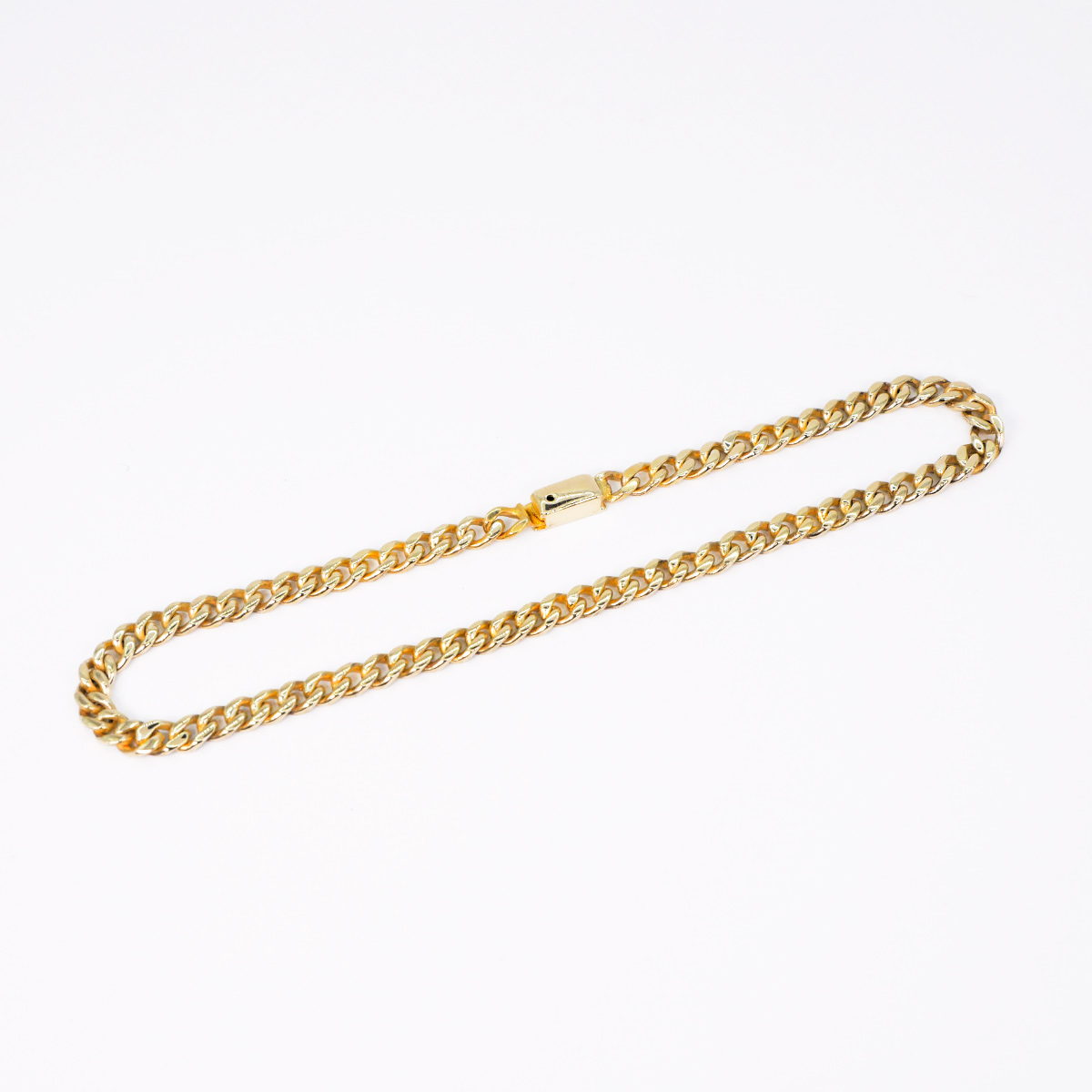 Pulso oro 10k barbado para hombre.