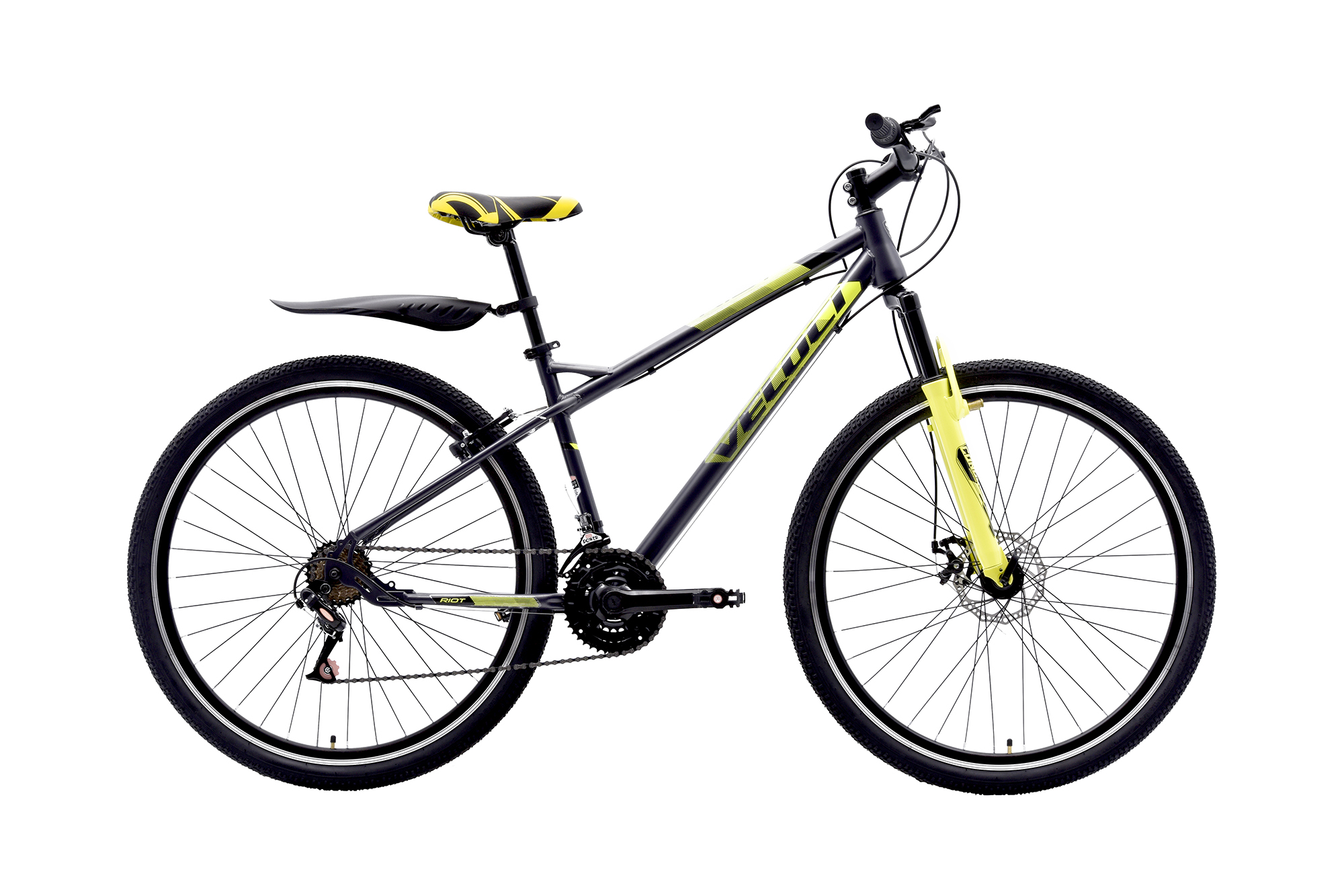 Bicicleta Veloci Riot FD Rodada 29 Gris De Montaña