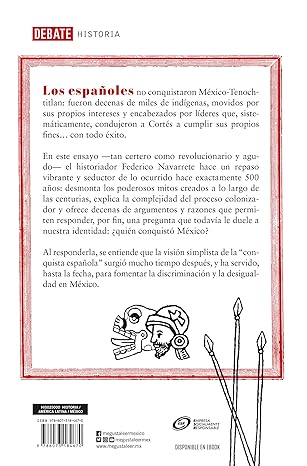 Libro ¿Quién conquistó México? Autor Fernando Navarrete 