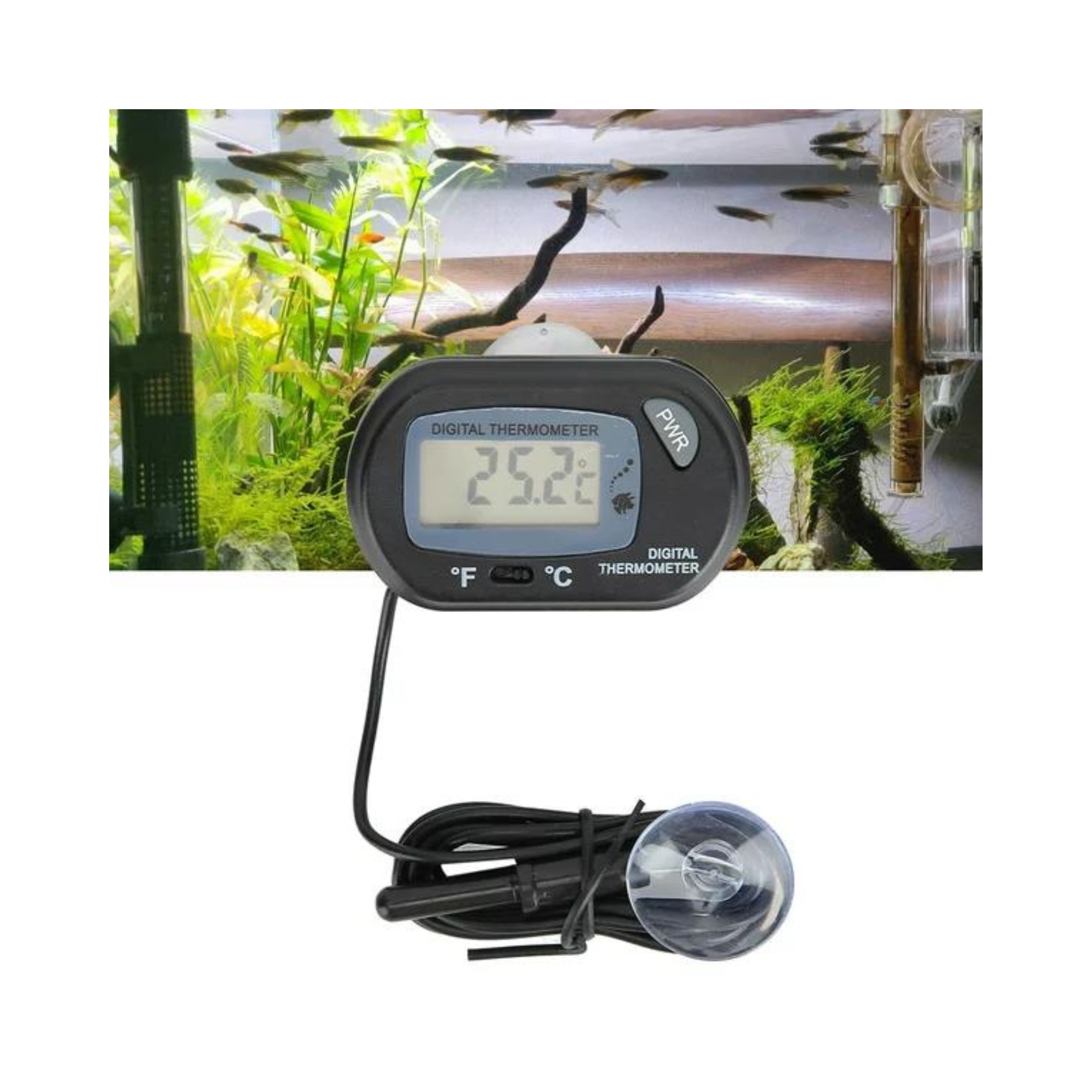 Termometro digital con pilas biopro 1 pieza 