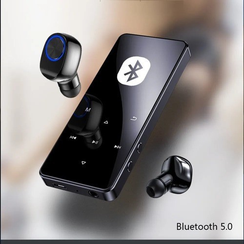 Reproductor Musical Mp3 Mp4 Portátil Con Bluetooth