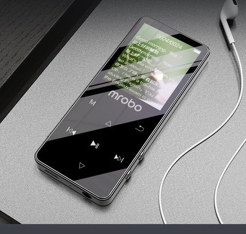 Reproductor Musical Mp3 Mp4 Portátil Con Bluetooth