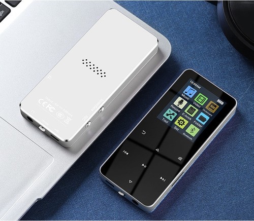 Reproductor Música Mp3 Mp4 Bluetooth Con Pantalla Táctil 16g NEGRO
