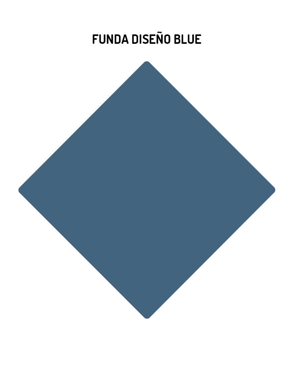 Funda Repuesto para Burro de Planchar Wide BLUE Better 122 cm x 46cm 100% Algodon + Teflon Maxima Hogar