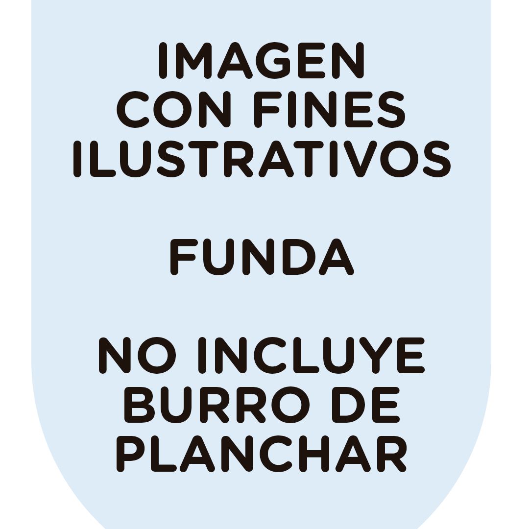 Funda Repuesto para Burro de Planchar Standard WINTER Better 137 cm x 36cm 100% Algodon + Teflon Maxima Hogar