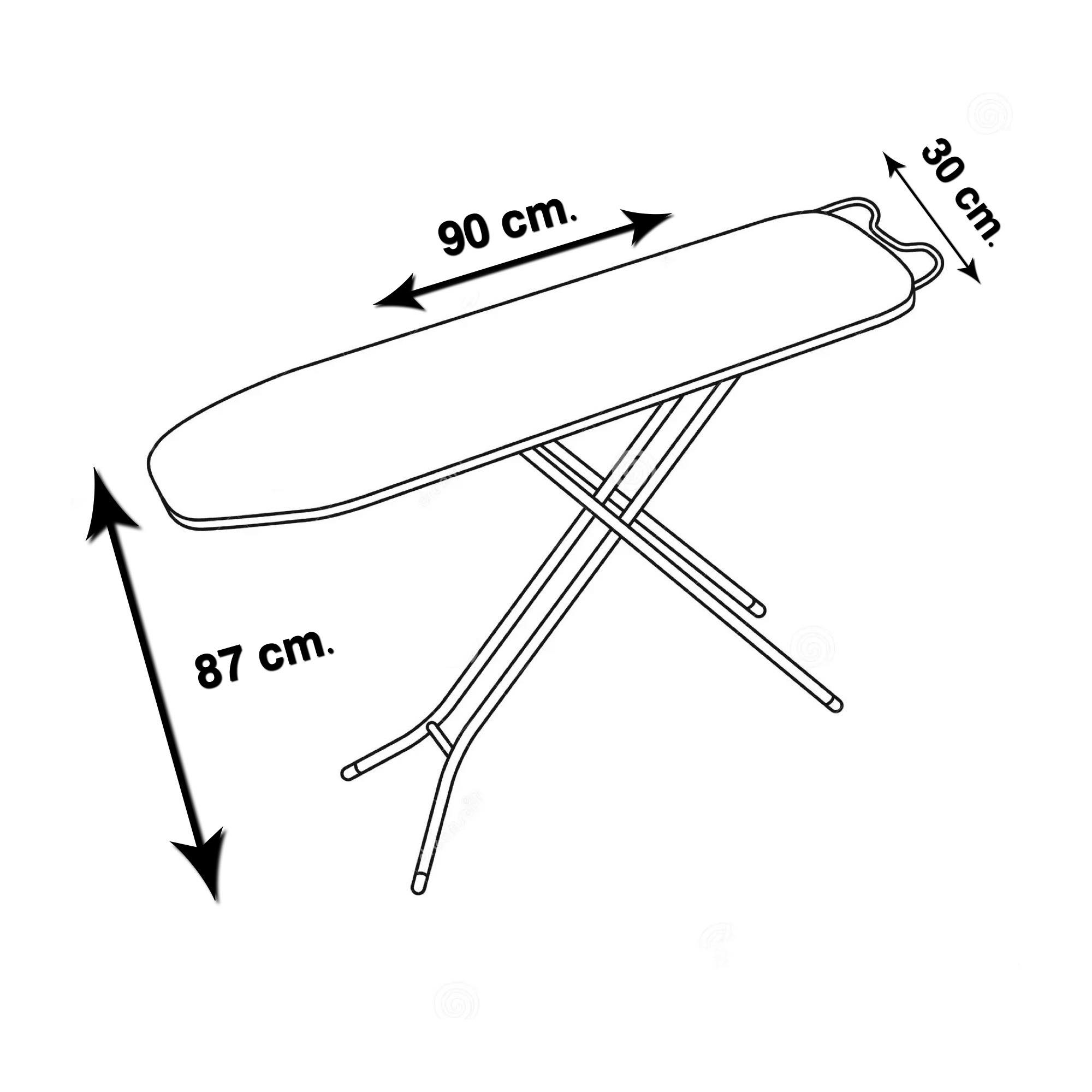 Burro De Planchar De Madera Handy JR 90cm X 30cm Maxima Hogar