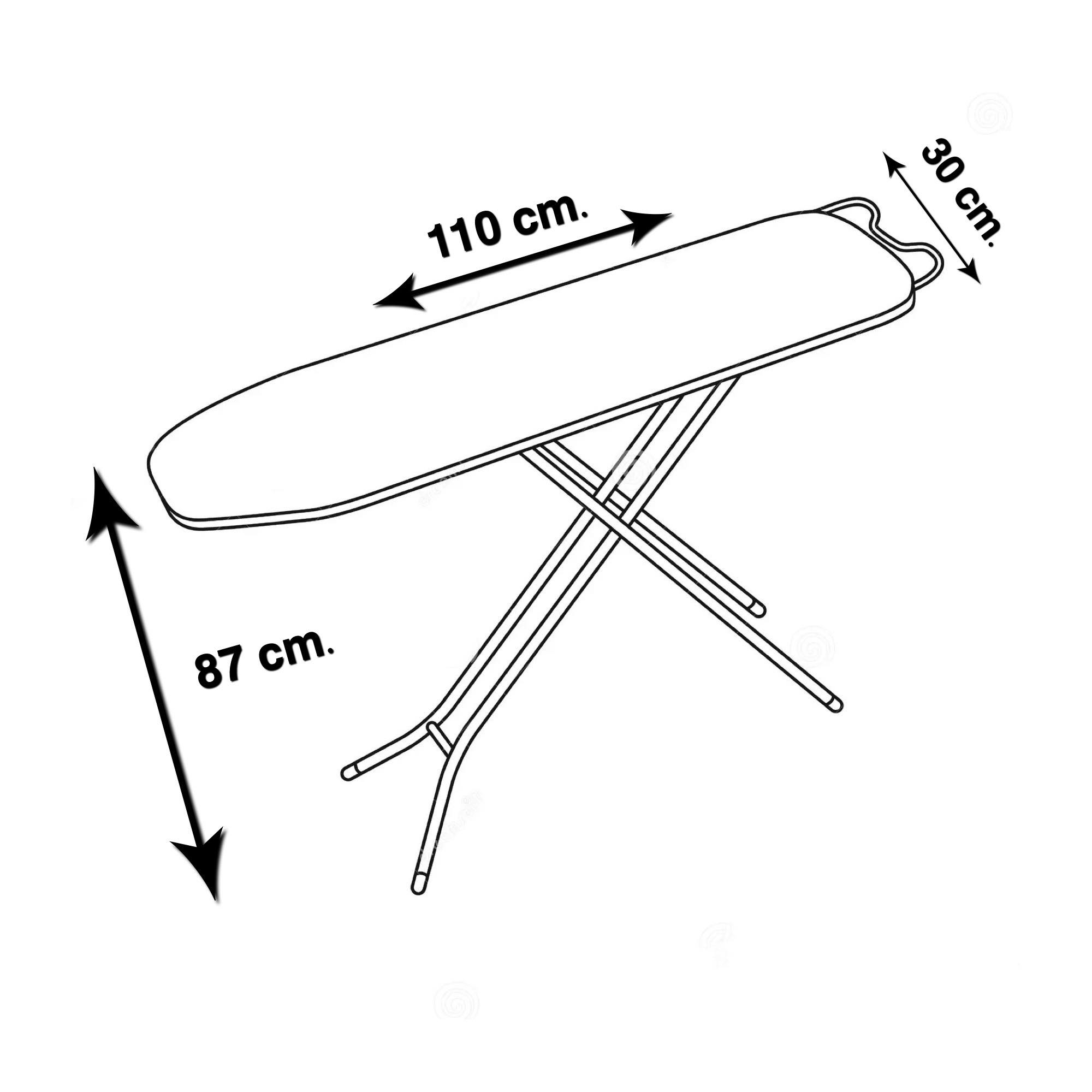Burro De Planchar De Madera Handy 110cm X 30cm Maxima Hogar